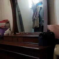 دراور و آیینه به همراه میز ارایش|جاکفشی، کمد، دراور|خمین, |دیوار