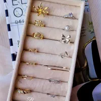 انگشتر فشن /مینیمال/ جواهری