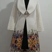 مانتو ژاکارد  مجلسی مزون دوز