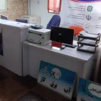 دفتر پیشخوان با مکان و وسایل