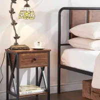 پاتختی فایل کشو دار بغل ضبدر مدل ۰۲