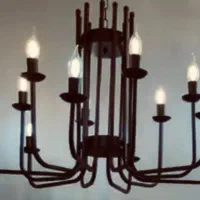 لوستر شاخه ای مدرن