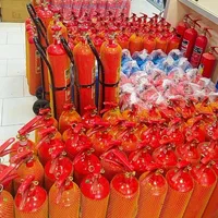 سیلندر آتش نشانی کپسول های چرخدار و بزرگ