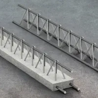 تیرچه بتنی ، آکاستیو، بلوک سفالی،میلگرد