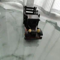 دکوری ماشین چوبی نوستالژی