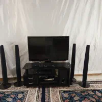 تلویزیون ال سی دی 42 با میز تلویزیون