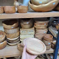 پیاله پیش دستی چوبی|ظروف سرو و پذیرایی|فردیس, قریشی|دیوار