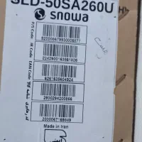 تلویزیون اسنوا ۵۰ پنل شکسته