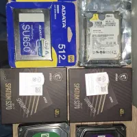فروش تعدادی هارد ssd و HDD یکجا زیر قیمت بازار