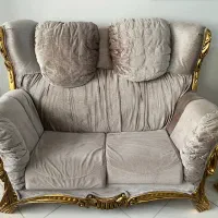 مبل ۷ نفره سالم با ۶ صندلی غذاخوری|مبلمان خانگی و میز عسلی|اسلام‌شهر, شهرک الهیه|دیوار