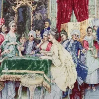 فرش دستبافت تبریز چله ابریشم