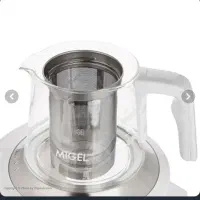 چای ساز میگال مدل GTS301 ۳ لیتری همراه قوری پیرکس|سماور، چای‌ساز، قهوه‌ساز|تهران, حسین‌آباد|دیوار