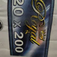 تخت خواب تکنفره سفید همراه تشک ۱۲۰ رویال|تخت و سرویس خواب|تهران, والفجر (افسریه)|دیوار