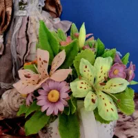 قوری گل انعطاف کاملا کار دست|صنایع دستی و سایر لوازم تزئینی|شیراز, منطقه هوایی شهید دوران|دیوار