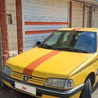 تاکسی پژوه ۴۰۵ GLX دو گانه سوز شرکتی