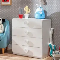 تخت ، کمد و دراور و شلف از برند چلیک ترک