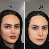 کانتورینگ و زاویه سازی صورت (طرح بهاری)