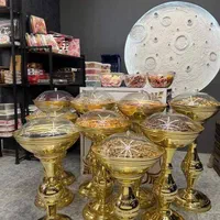 جام اجیل /ظرف اجیل و خشکبار استند چوبی