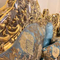 مبل استیل سلطنتی|مبلمان خانگی و میز عسلی|تهران, نمایشگاه بین المللی|دیوار