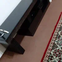 میز تلویزیون متحرک چوبی در حد نو