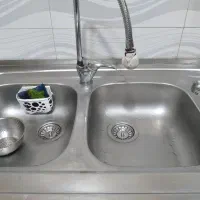 سینک دوقلودر حد نوبدون خطوخش ورسوب