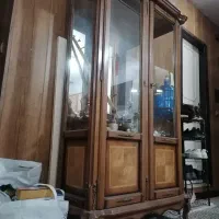 ویترین طرح انگلیسی چوب راش