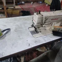چرخ خیاطی راسته و دوپایه مبلی