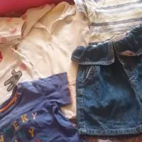 تعدای زیادی لباس نوزادی و بچه‌گانه دختر و پسر|کفش و لباس بچه|بندرعباس, |دیوار