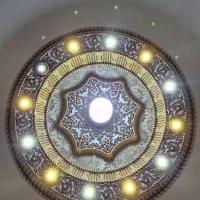 لوسترسقفی|لوستر و چراغ آویز|بندر امام خمینی, |دیوار