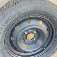 ۴حلقه رینگ و لاستیک خارجی پژو|قطعات یدکی و لوازم جانبی|بندر ماهشهر, |دیوار