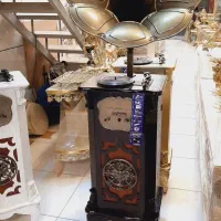 گرامافون مبله بزرگ قهوه ای طلا سفید کرم برنز سوگلی|سیستم صوتی خانگی|زنجان, |دیوار