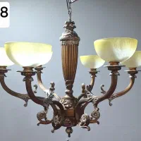 لوستر رزین وارداتی|لوستر و چراغ آویز|تهران, صادقیه|دیوار