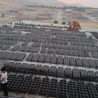 بلوک دیواری ته پربا دستگاه تمام اتوماتیک