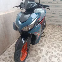 آیروکس ۱۵۵فول کامل گلکسی (نیرو‌موتور)|موتورسیکلت|لنگرود, |دیوار