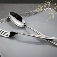 قاشق و چنگال استیل زیبا و اقتصادی