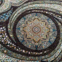 پشتی و فرش|فرش|کرمانشاه, |دیوار