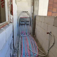 لوله کشی پنج لایه.سه لایه .اجرای گرمایش از کف