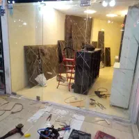 در برقی.  کرکره برقی.  جوشکاری