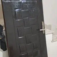 درب چوبی سرویس