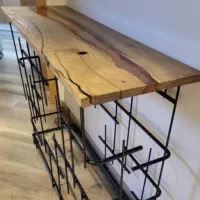 شلف و قفسه ژورنالی کاری از استند آوا|بوفه، ویترین، کنسول|مشکین‌دشت, |دیوار