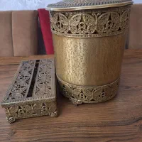 سطل آشغال و جا دستمالی