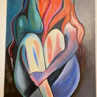 تابلو نقاشی دیواری60×70|تابلو، نقاشی، عکس|پردیس, فاز ۳|دیوار
