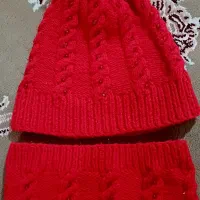 کلاه وشالگردن مرواریدی