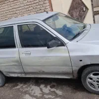 پراید نقر ه ای مدل ۸۵ دوگانه دستی