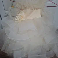 پیراهن مجلسی کودکانه کاملا نو