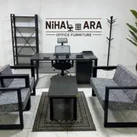 میز مدیریت مبل اداری پایه قوطی مثلثی صندلی تیکه|مبلمان اداری|تهران, یافت‌آباد|دیوار