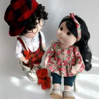 عروسک دست‌ساز پارچه ایی