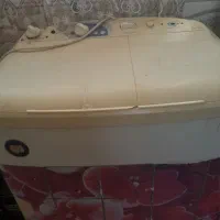 ماشین لباسشویی دوقلو سالم هم خشک کن وهم لباسشویی