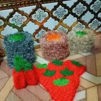 سفارش بافت اسکاج توت فرنگی