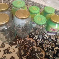 شیشه بزرگ 1--1/5 کیلو مناسب ترشی خیار شور